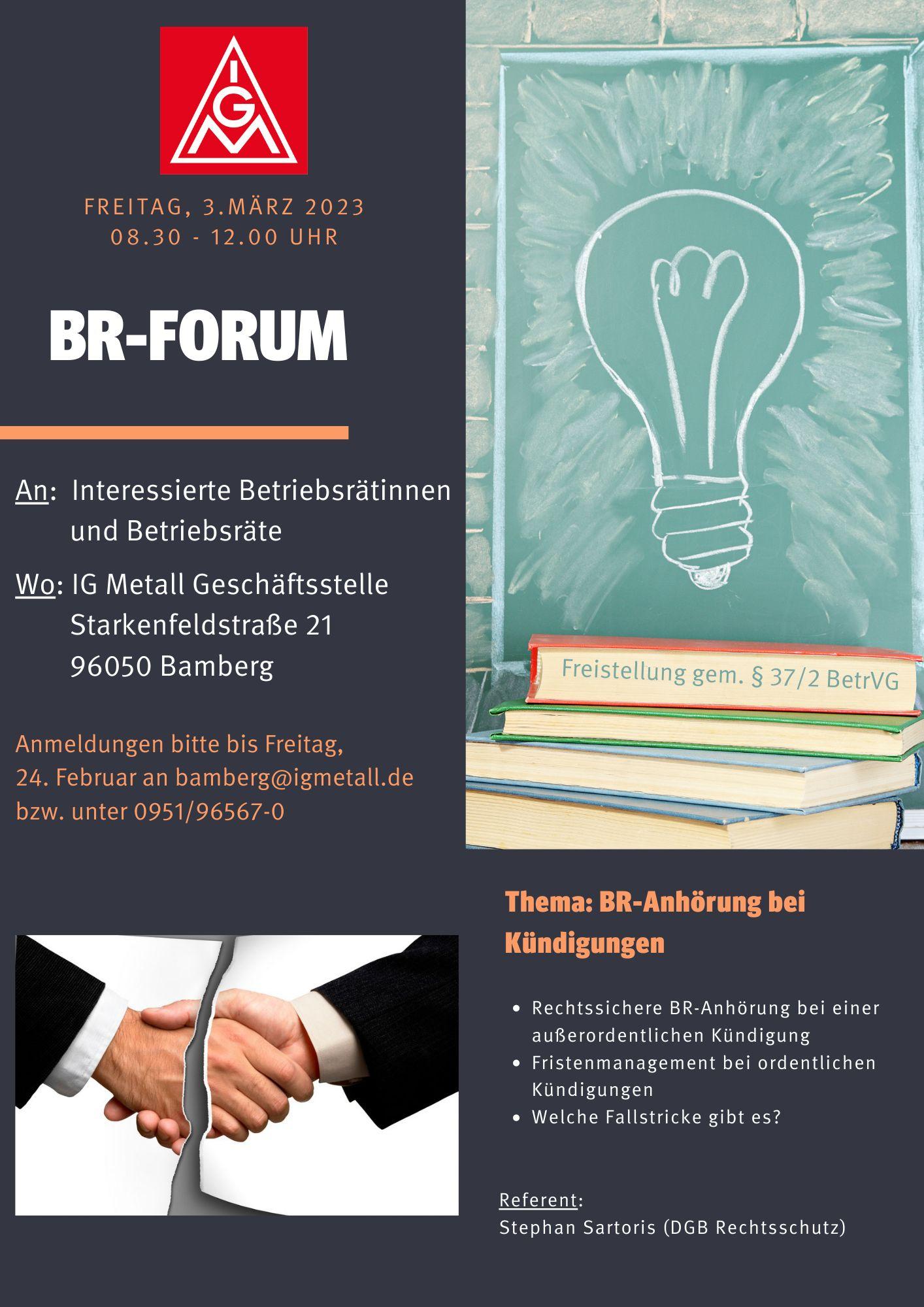 BR Forum - Kündigung! Was nun?