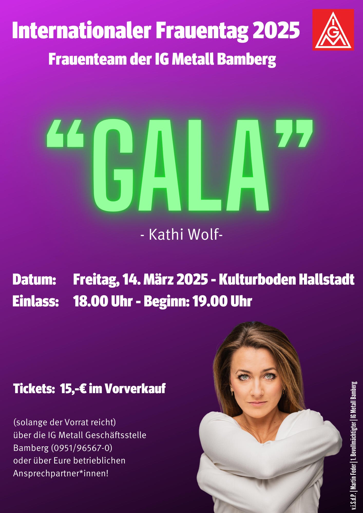 Veranstaltung zum Internationalen Frauentag 2025