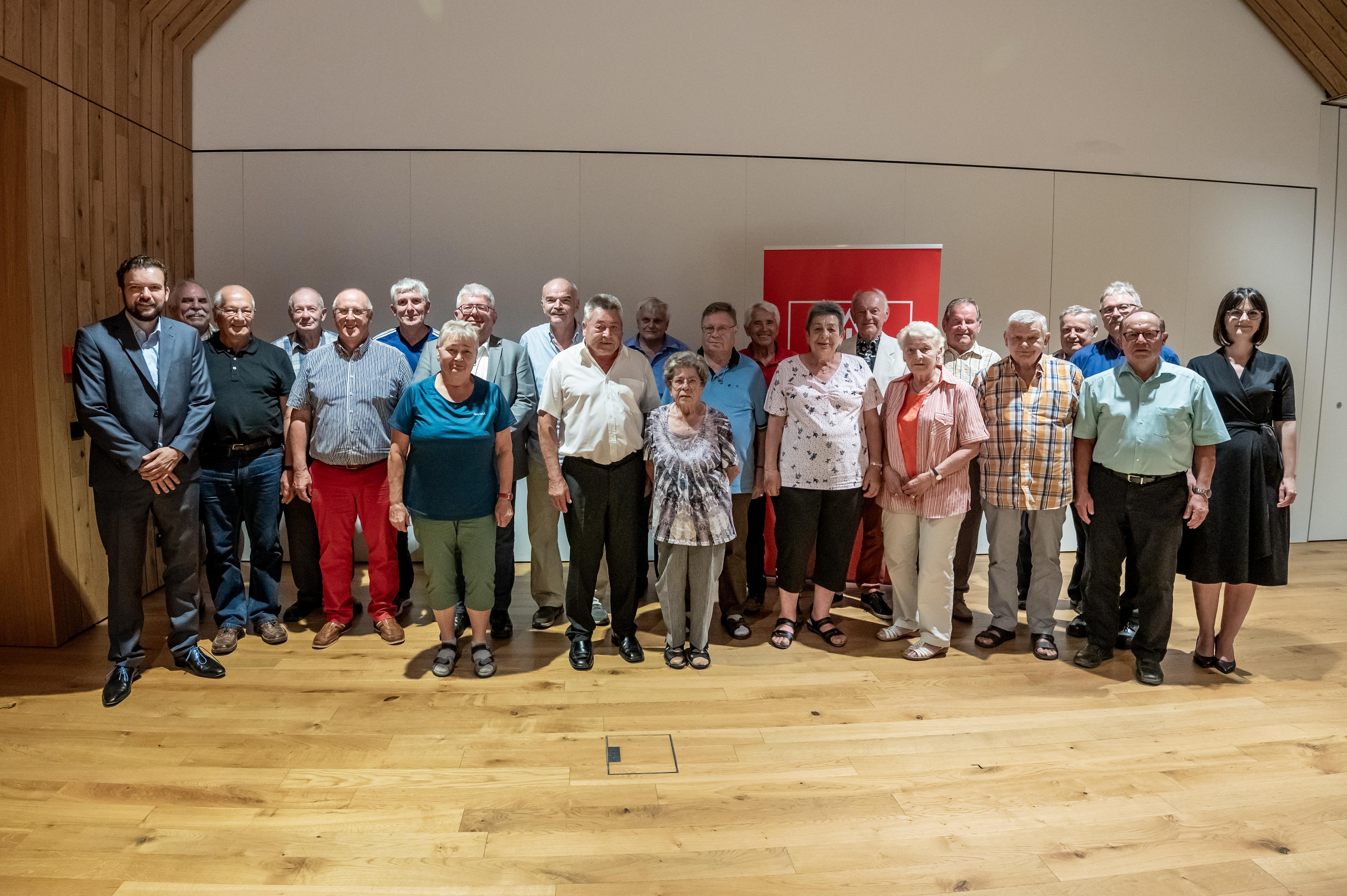 Unsere Kolleg_Innen die auf 50 Jahre Mitgliedschaft zurückblicken