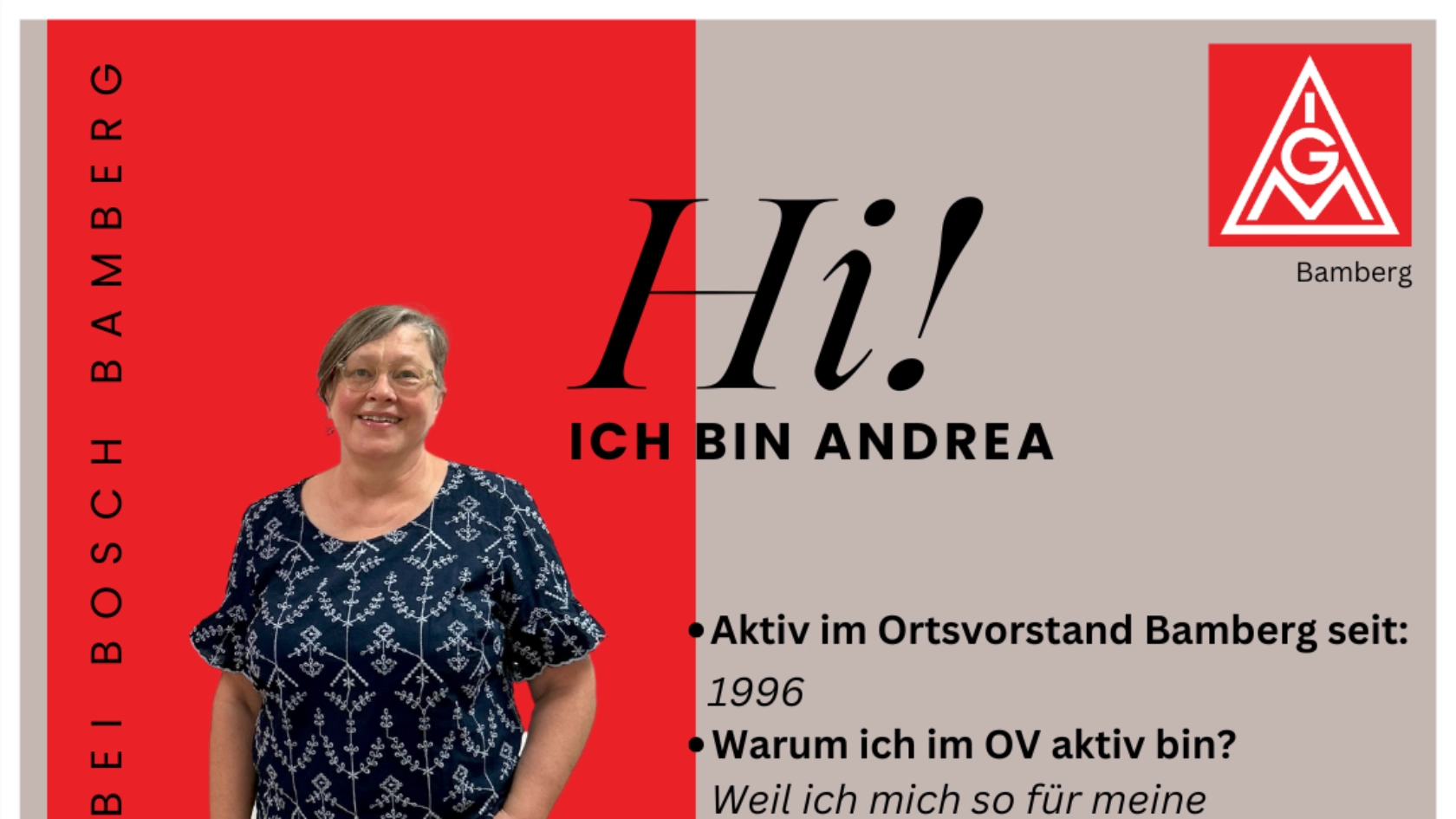 Betriebsrätin Bosch Bamberg