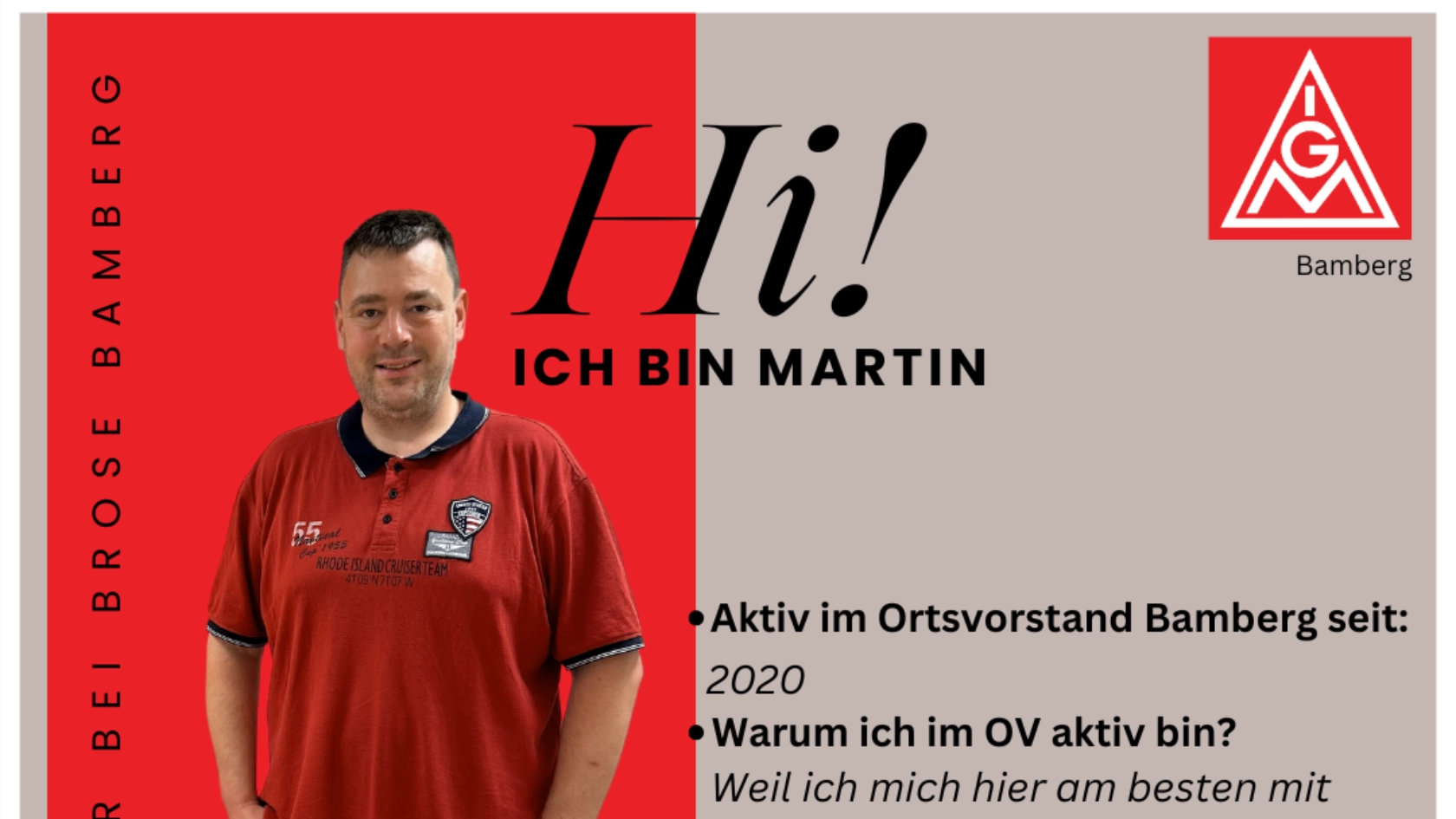 Betriebsratsvorsitzender Brose Bamberg