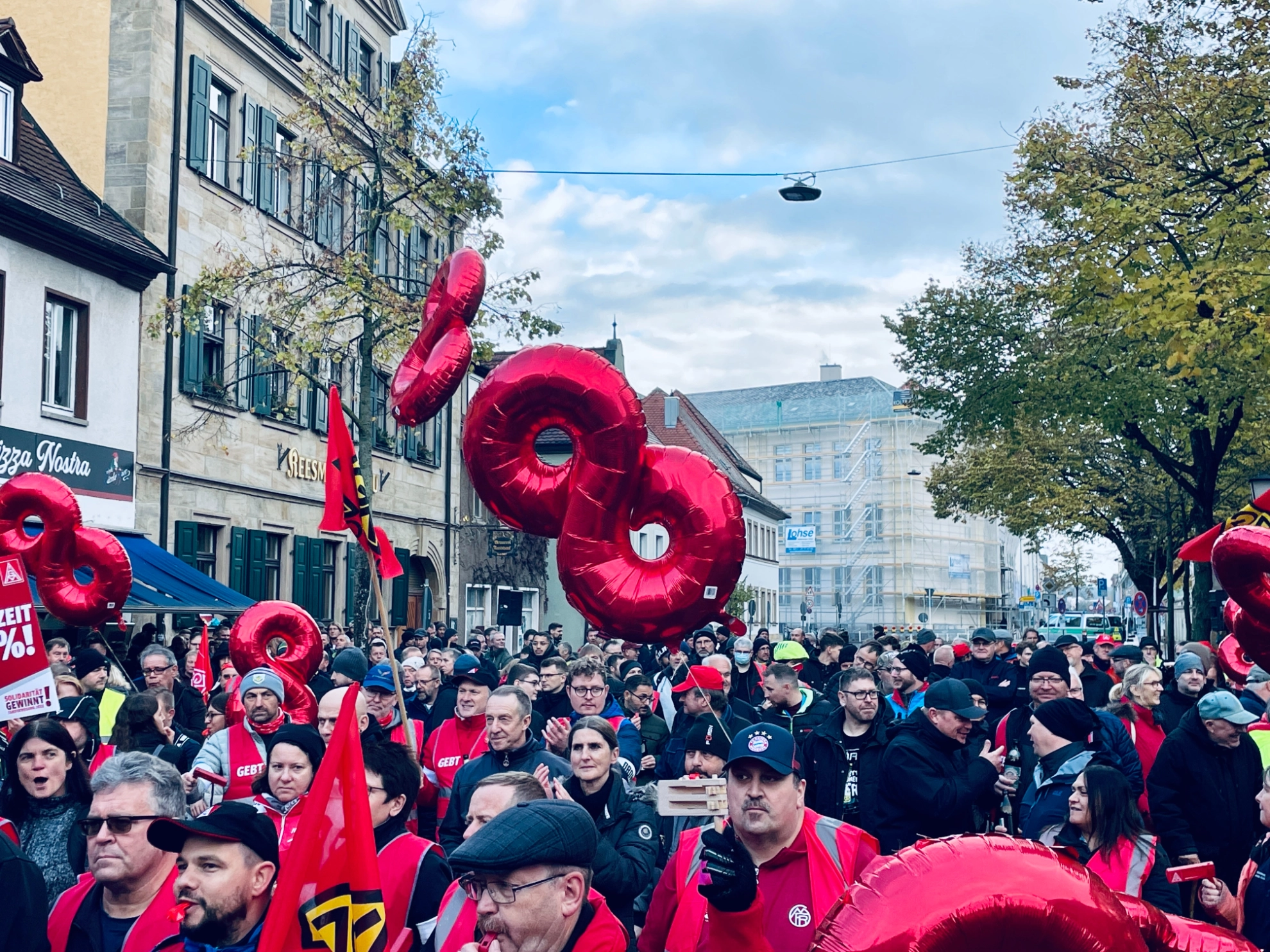 Kundgebung in der Wunderburg 2022