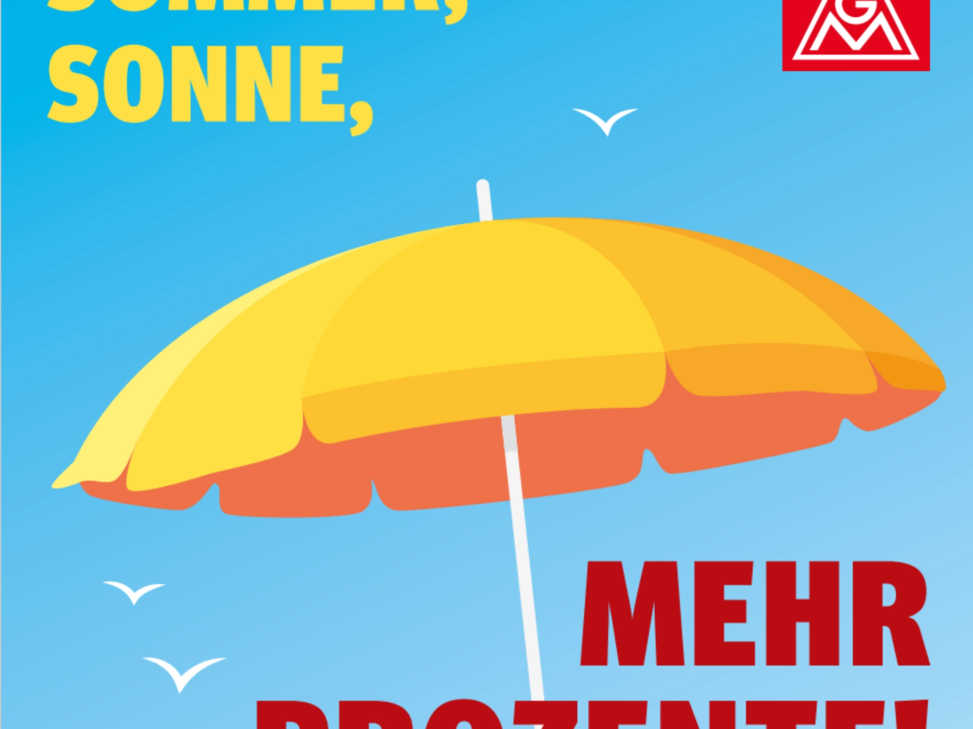 Sommer-Sonne-Prozente