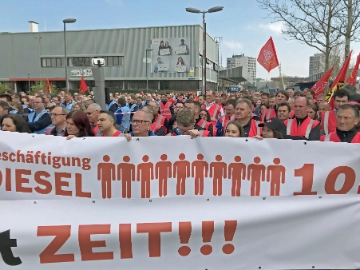 Aktionen für die Zukunft der bayerischen Bosch-Standorte
