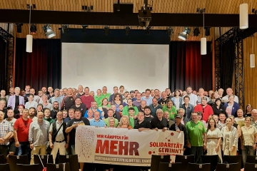 VK-Empfang und Tarifkonferenz