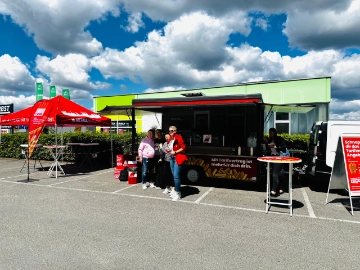DGB-Frittenmobil bei OFA in Bamberg
