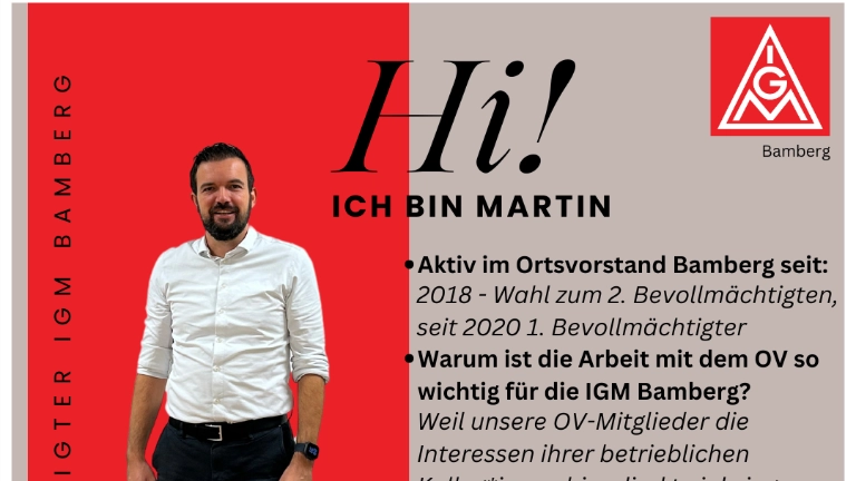 1. Bevollmächtigter IG Metall Bamberg