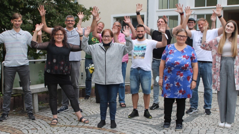 Gruppenfoto der Teilnehmer eines A1 Seminars
