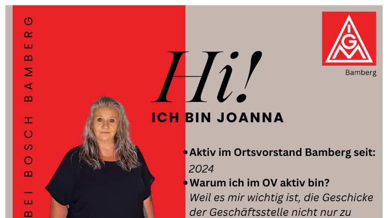 Betriebsrätin Bosch Bamberg