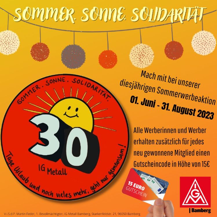 Sommerwerbeaktion 2023