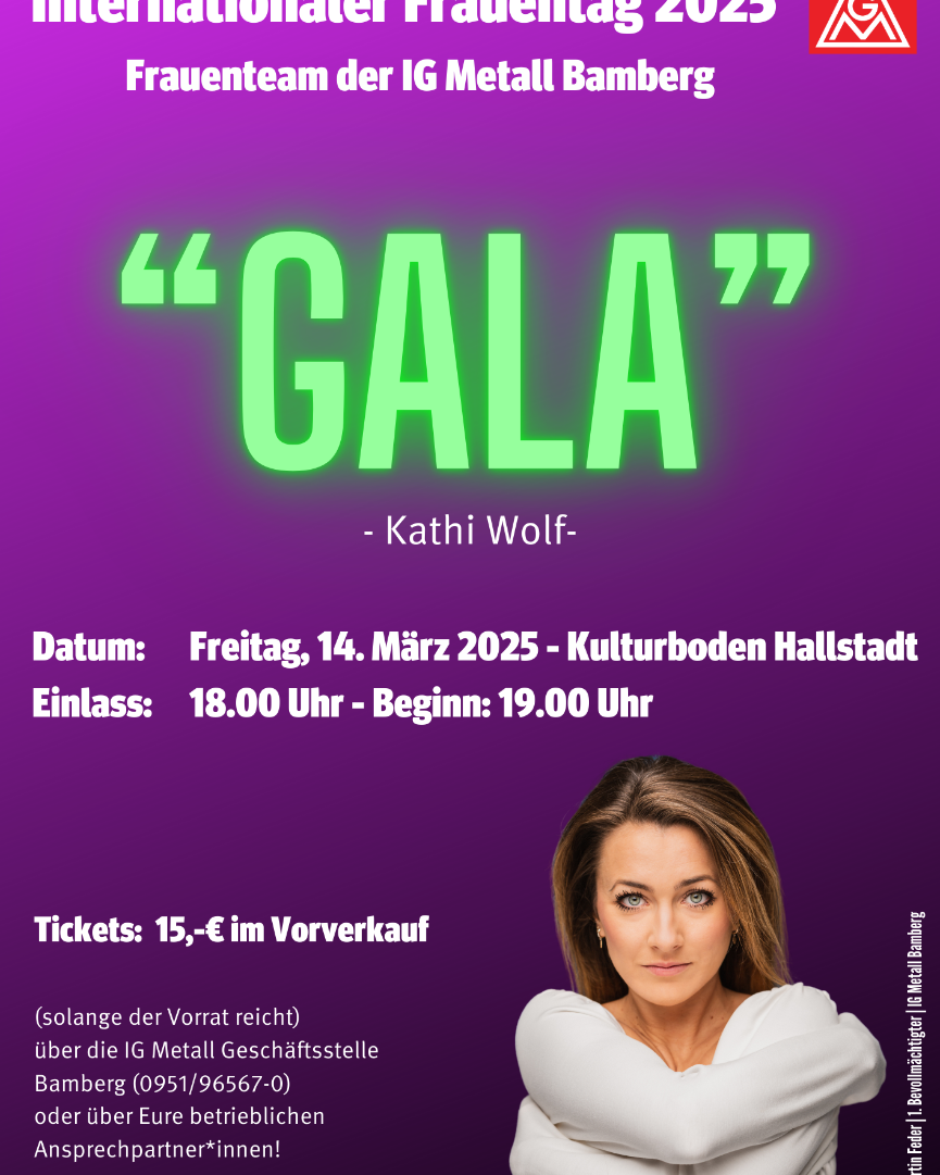 Veranstaltung zum Internationalen Frauentag 2025