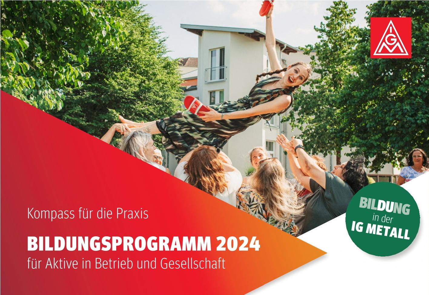 Zentrales Bildungsprogramm der IG Metall für Vertrauensleute 2024